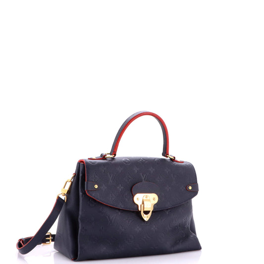 ルイ・ヴィトン ジョルジュ ハンドバッグ モノグラムアンプラント レザー MM