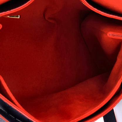 ルイ・ヴィトン ジョルジュ ハンドバッグ モノグラムアンプラント レザー MM