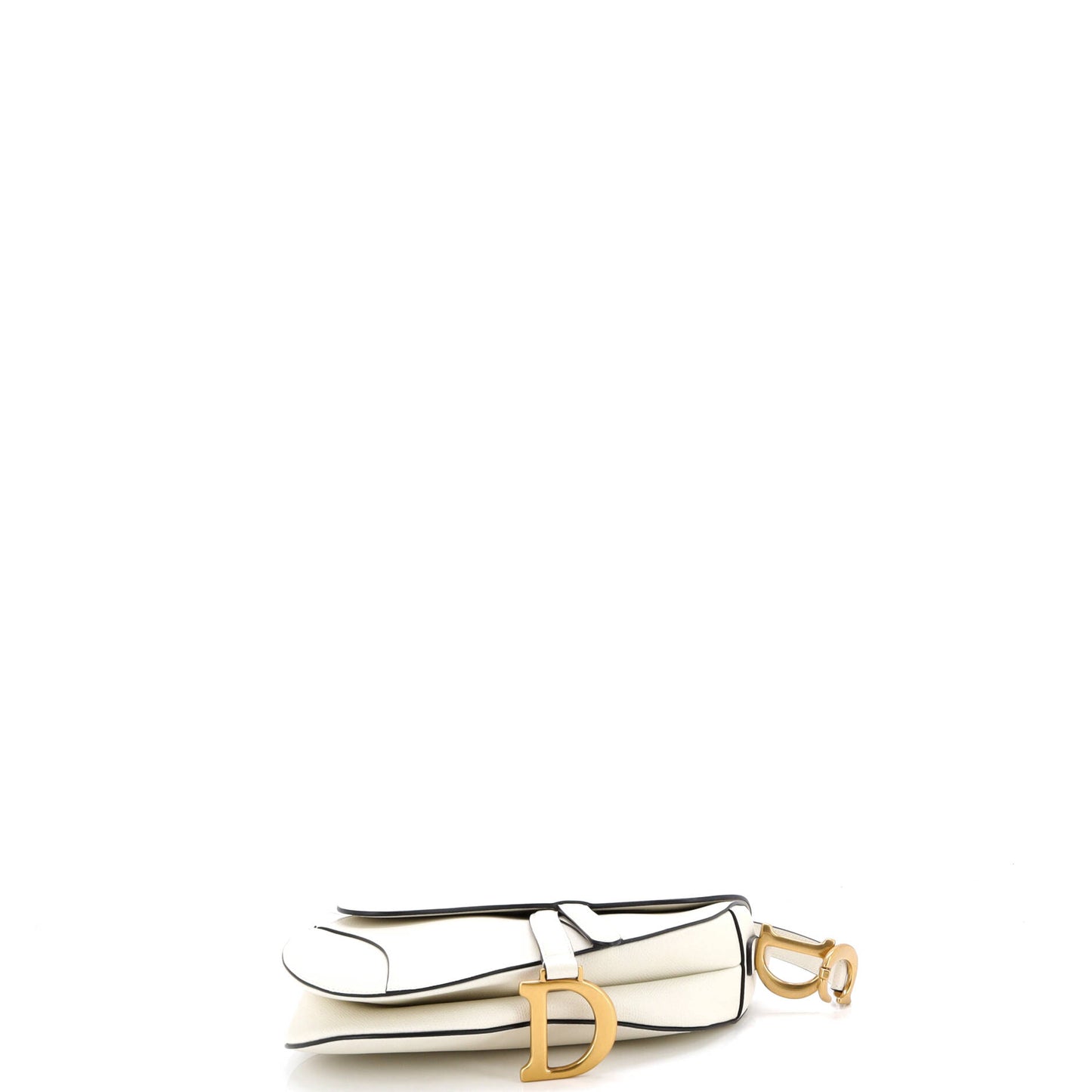 クリスチャン・ディオール サドルハンドバッグ レザー ミディアム