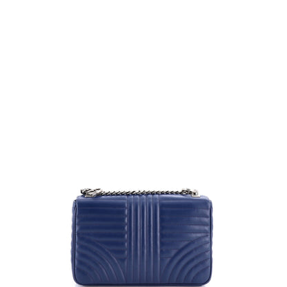 プラダ チェーンフラップショルダーバッグ ダイアグラム キルティングレザー ラージ