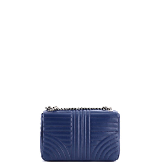 プラダ チェーンフラップショルダーバッグ ダイアグラム キルティングレザー ラージ