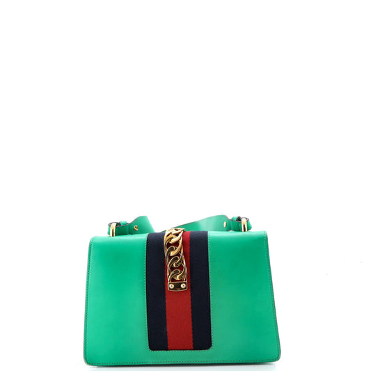 グッチ シルヴィショルダーバッグ レザー スモール