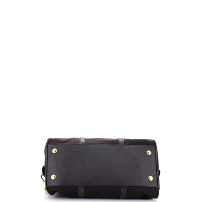 プラダ 再版 1978 トップハンドルバッグ リナイロン サフィアーノ レザー ミディアム