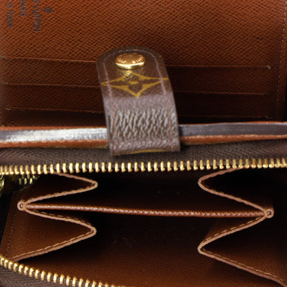 ルイ・ヴィトン コンパクト ジップウォレット モノグラムキャンバス