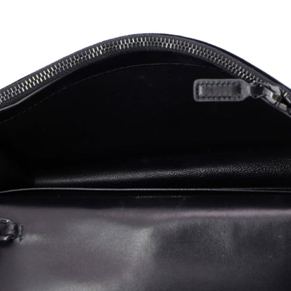 サンローラン クラシック モノグラム タッセル チェーンウォレット ベルベット