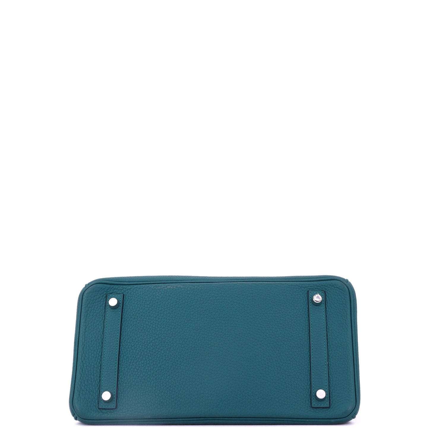 エルメス バーキン ハンドバッグ グリーン トゴ パラジウム金具 25