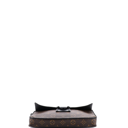 ルイ・ヴィトン Sロック A4 リストレットポーチ マカサー モノグラム キャンバス