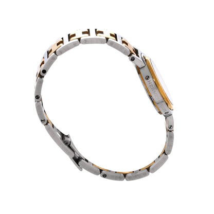 エルメス クリッパー クォーツウォッチ ステンレススチールメッキ金属 24