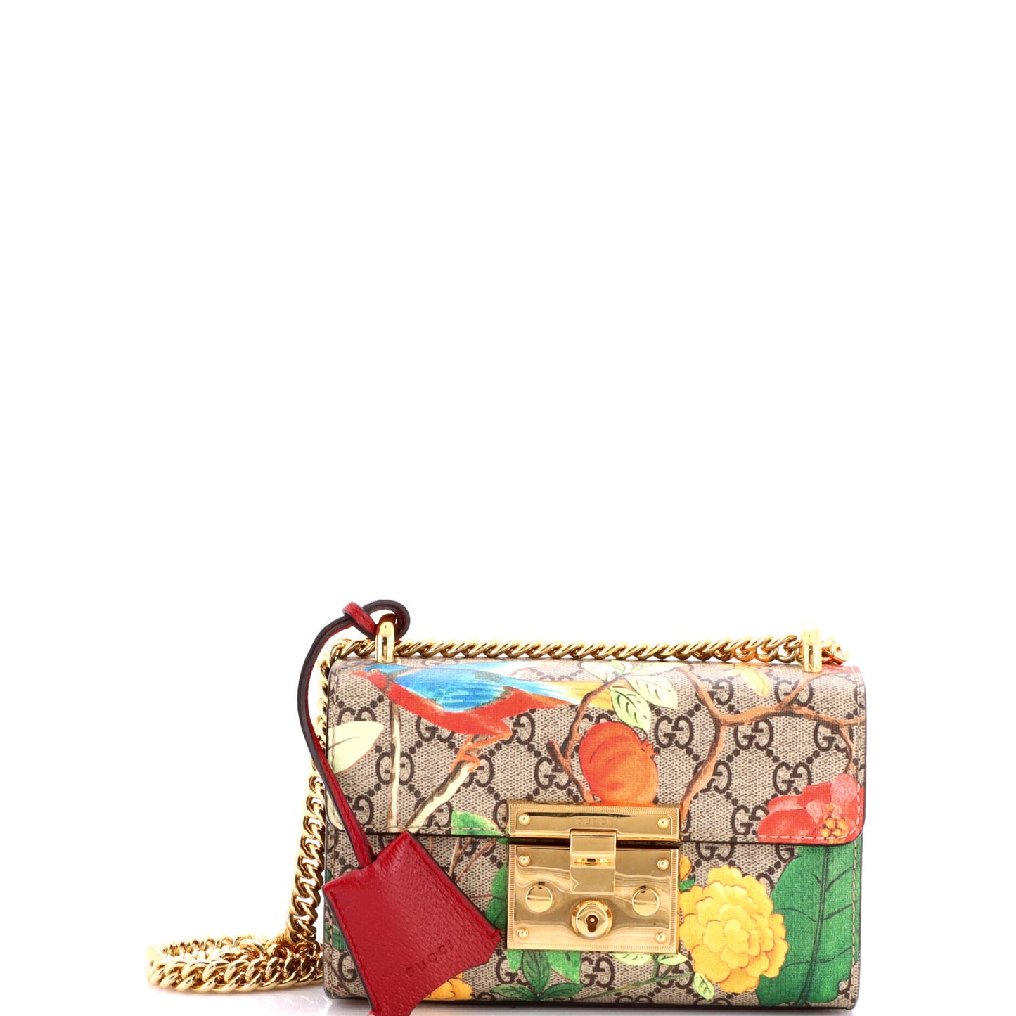 グッチ パドロックショルダーバッグ ティアンプリント GGコーティングキャンバス スモール