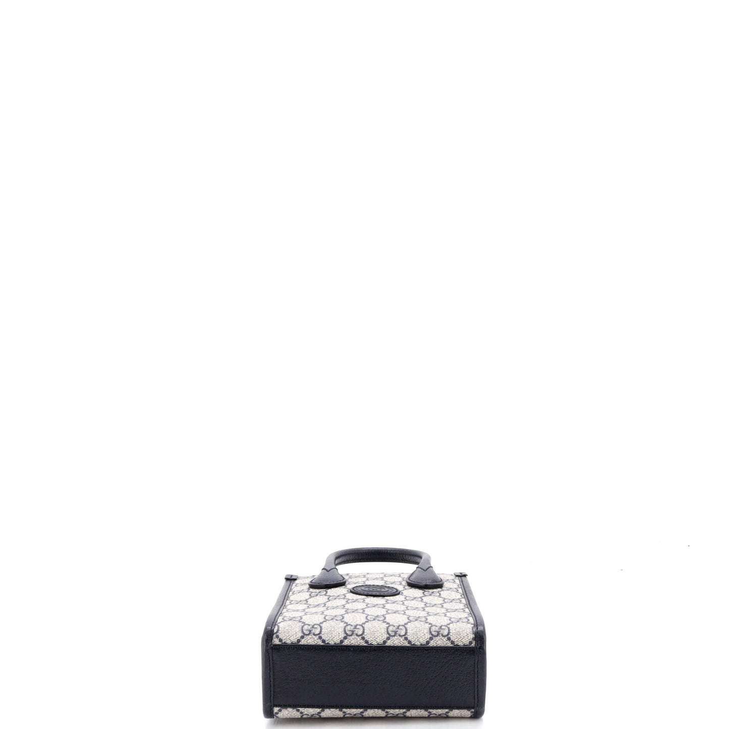 グッチ インターロッキングGパッチ トートバッグ GGコーティングキャンバス ミニ