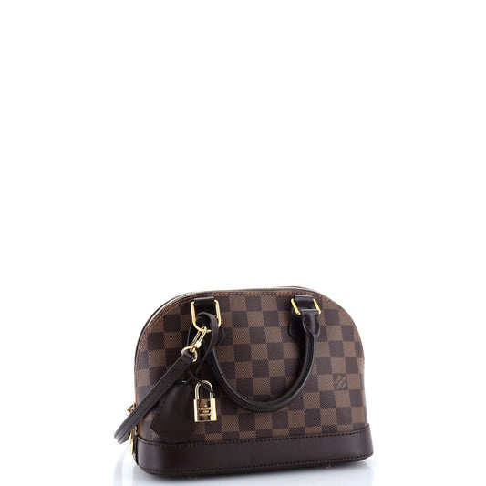 ルイ・モノグラム アルマ ハンドバッグ ダミエ BB