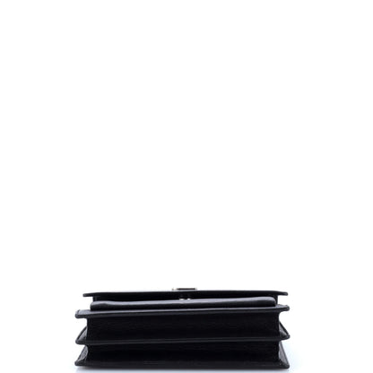 サンローラン サンセット サッチェル レザー ミディアム