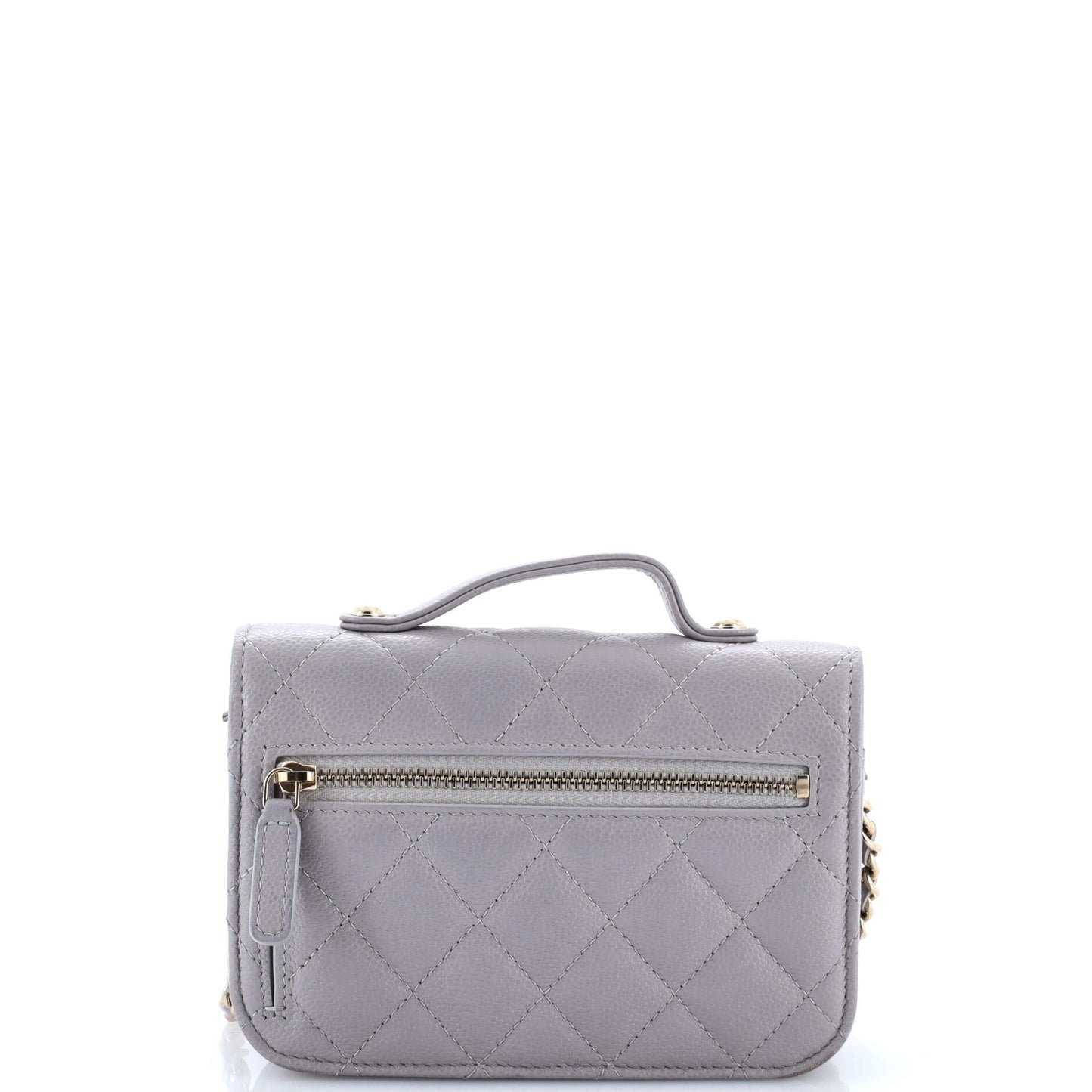 シャネル ビジネス アフィニティ フラップ クラッチ チェーン キルティング キャビア