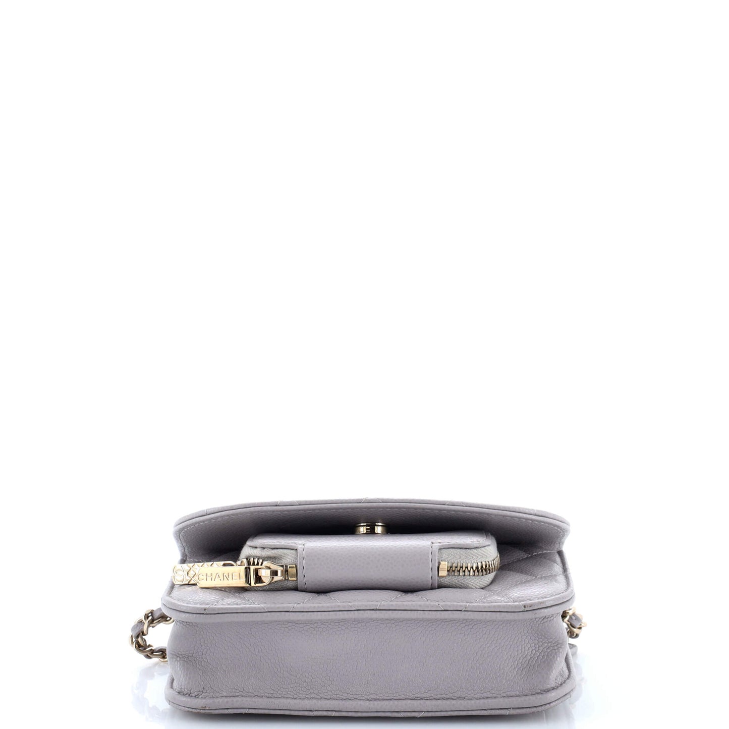 シャネル ビジネス アフィニティ フラップ クラッチ チェーン キルティング キャビア