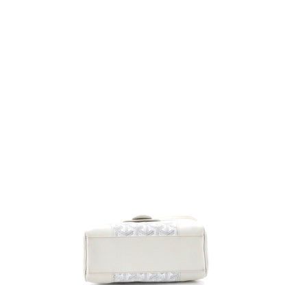 ゴヤール サイゴン トップハンドルバッグ コーティングキャンバス レザー ミニ