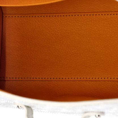 ゴヤール サイゴン トップハンドルバッグ コーティングキャンバス レザー ミニ