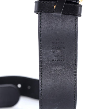 グッチ GGマーモント レザー ワイドベルト