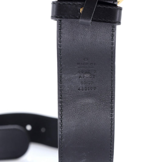 グッチ GGマーモント レザー ワイドベルト