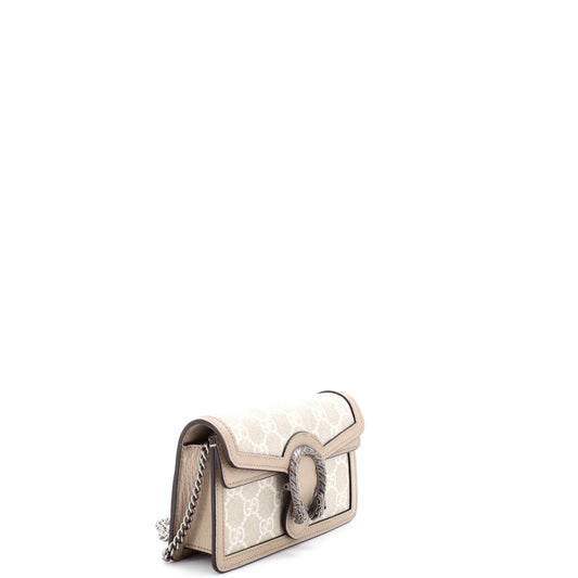 グッチ ディオニュソス バッグ GGコーティングキャンバス レザー スーパーミニ