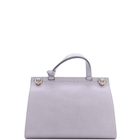 グッチ GGマーモント トップハンドルバッグ レザー スモール