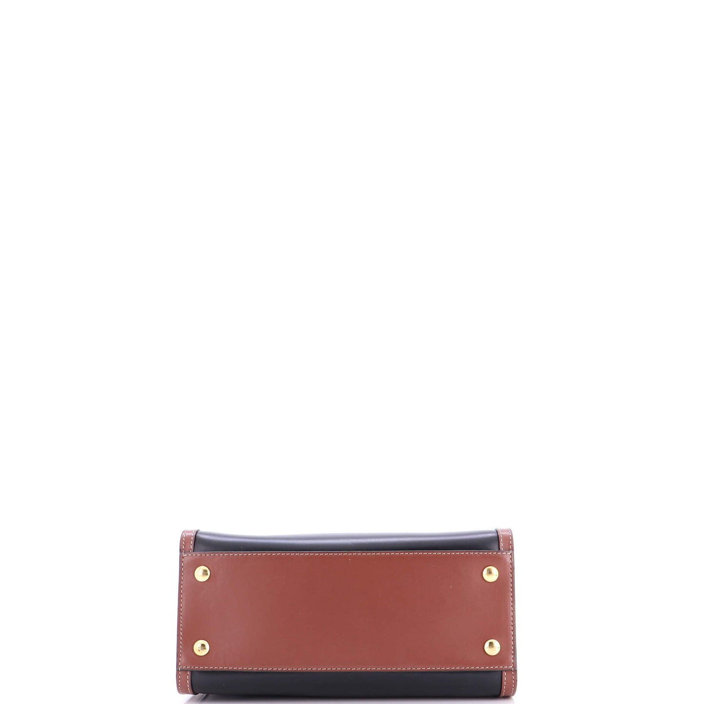 バーバリータイトル ツーハンドル トート レザー ヴィンテージチェック キャンバス ミニ