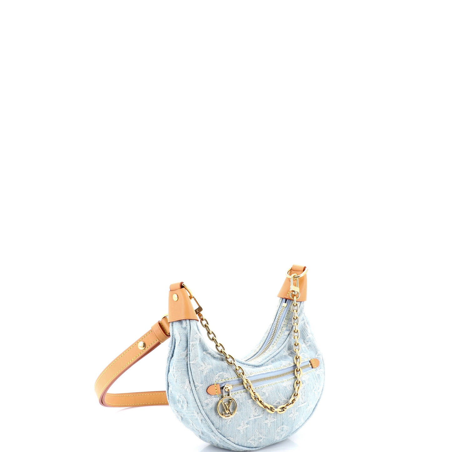 ルイ・モノグラム ハンドバッグ モノグラムデニム