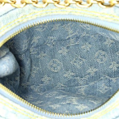 ルイ・モノグラム ハンドバッグ モノグラムデニム