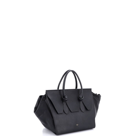 セリーヌ タイノット トートバッグ グレイニーレザー スモール