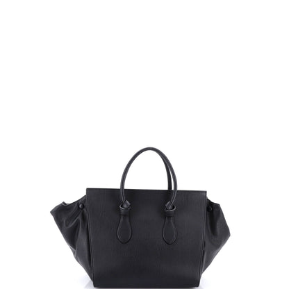 セリーヌ タイノット トートバッグ グレイニーレザー スモール