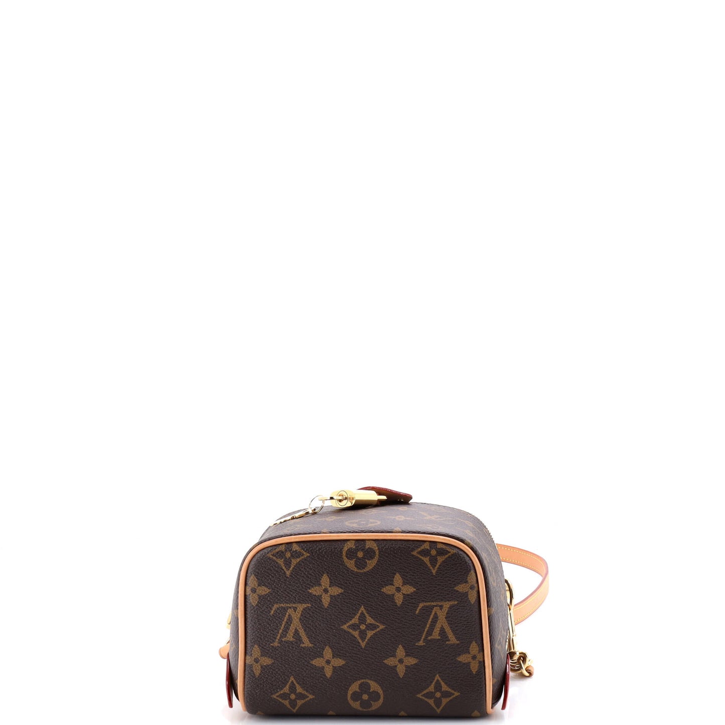 ルイ・戦略ジャスト・イン・ケースバッグ モノグラムコーティングキャンバス