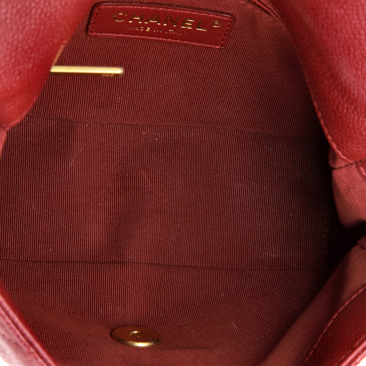 シャネル チェーンソウル フラップバッグ キルティング キャビア スモール