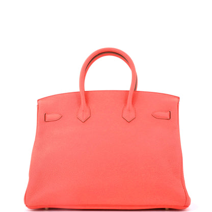 エルメス バーキン ハンドバッグ ピンク クレマンス ゴールド金具 35