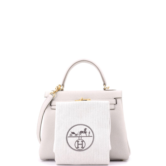 エルメス ケリー ハンドバッグ ライトトゴ ゴールド金具 25