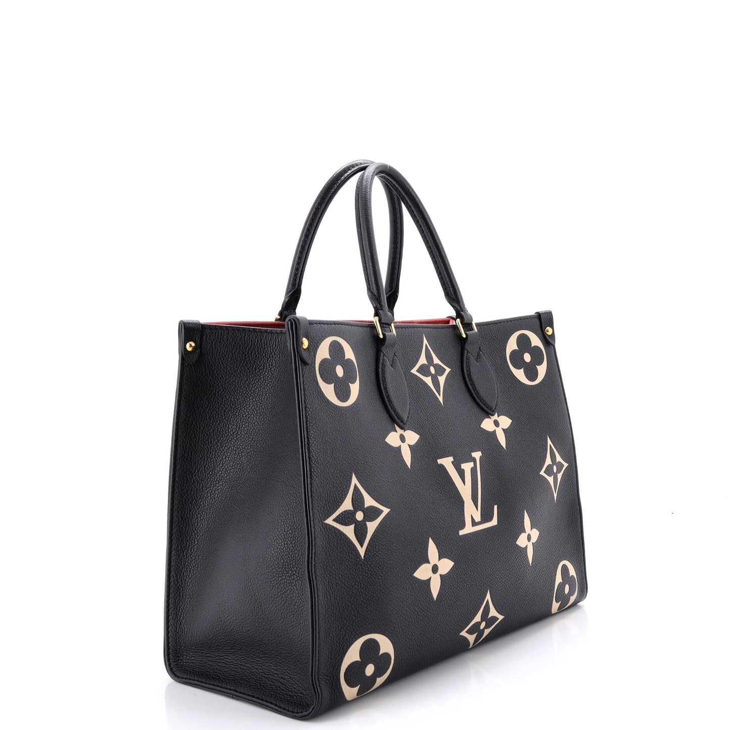 ルイ・戦略オンザゴー トート バイカラー モノグラム アンプラント ジャイアントMM