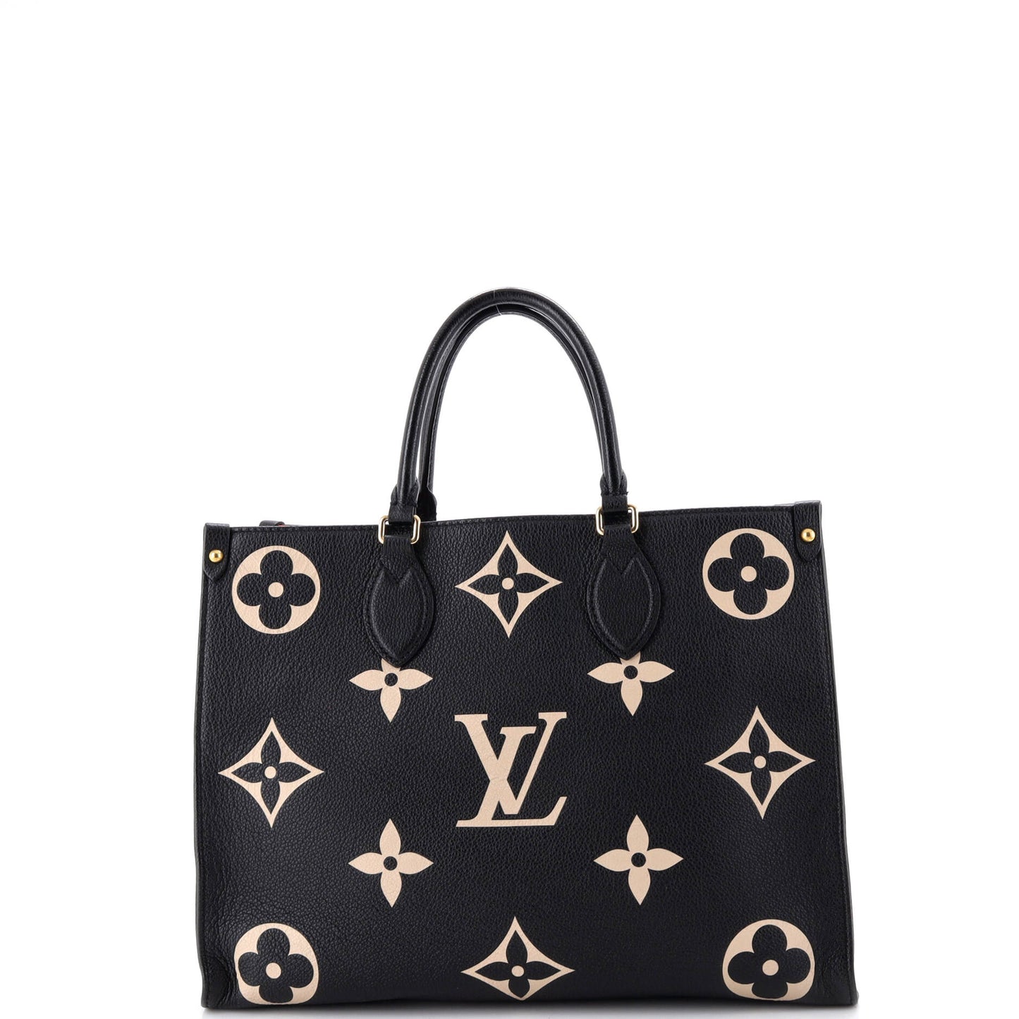 ルイ・戦略オンザゴー トート バイカラー モノグラム アンプラント ジャイアントMM