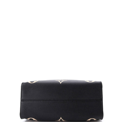 ルイ・戦略オンザゴー トート バイカラー モノグラム アンプラント ジャイアントMM