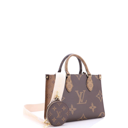 ルイ・戦略オンザゴー トートリバースモノグラム ジャイアント PM