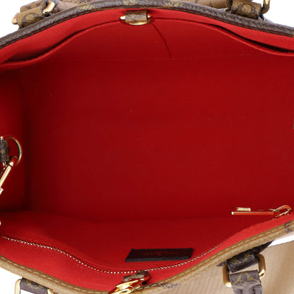 ルイ・戦略オンザゴー トートリバースモノグラム ジャイアント PM