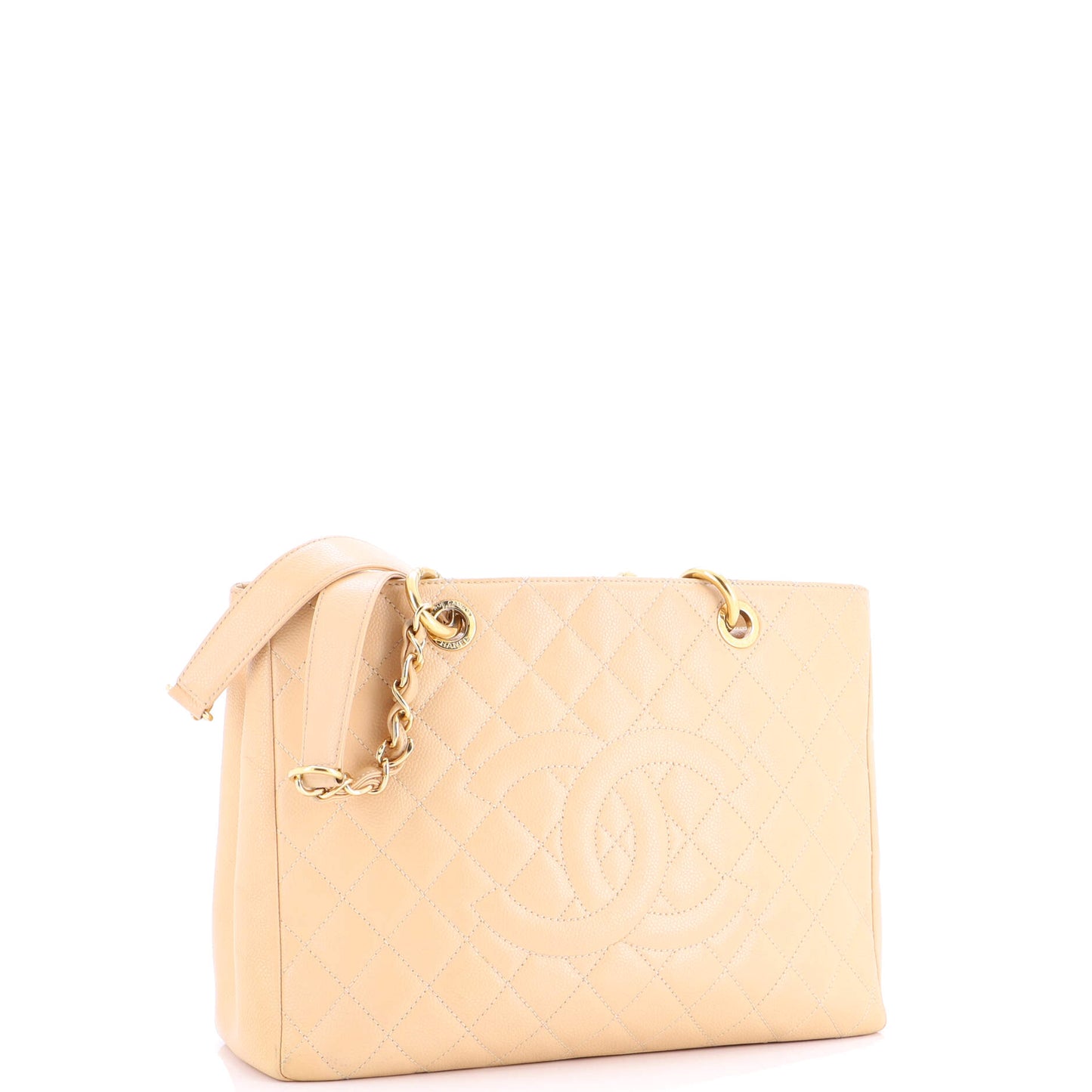 シャネル グランド ショッピング トート キルティング キャビア