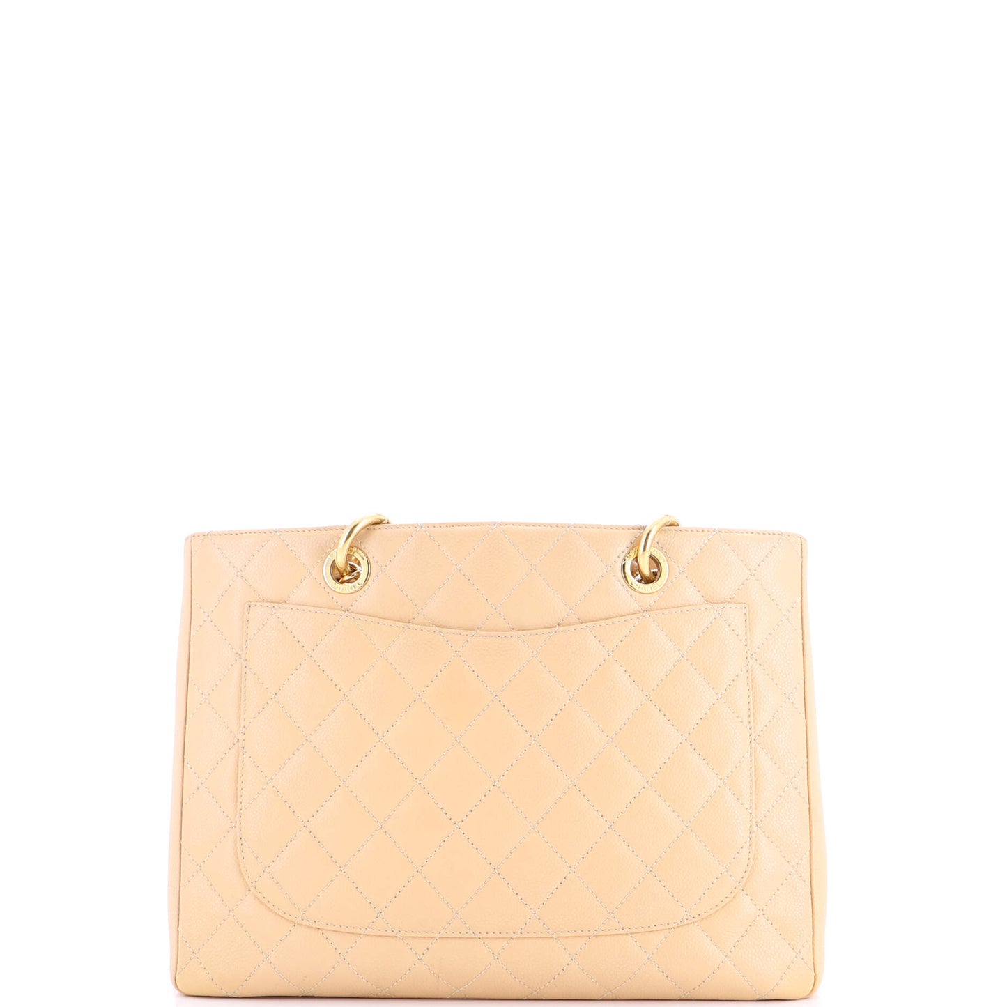 シャネル グランド ショッピング トート キルティング キャビア