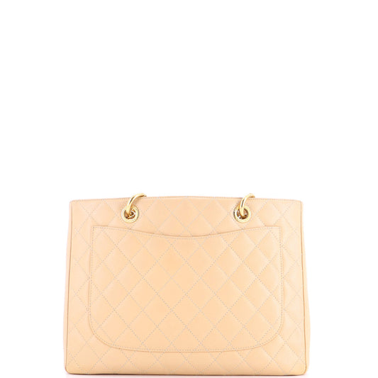 シャネル グランド ショッピング トート キルティング キャビア