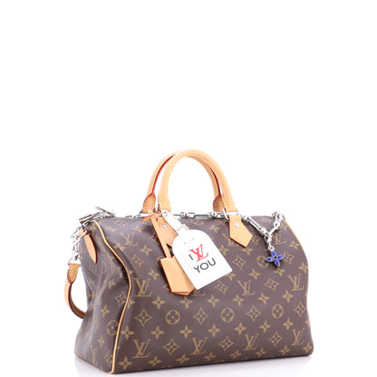 ルイ・モノグラム スピーディ・ソフト・バンドリエールバッグ 限定版 57th Street NYC モノグラムキャンバス 30