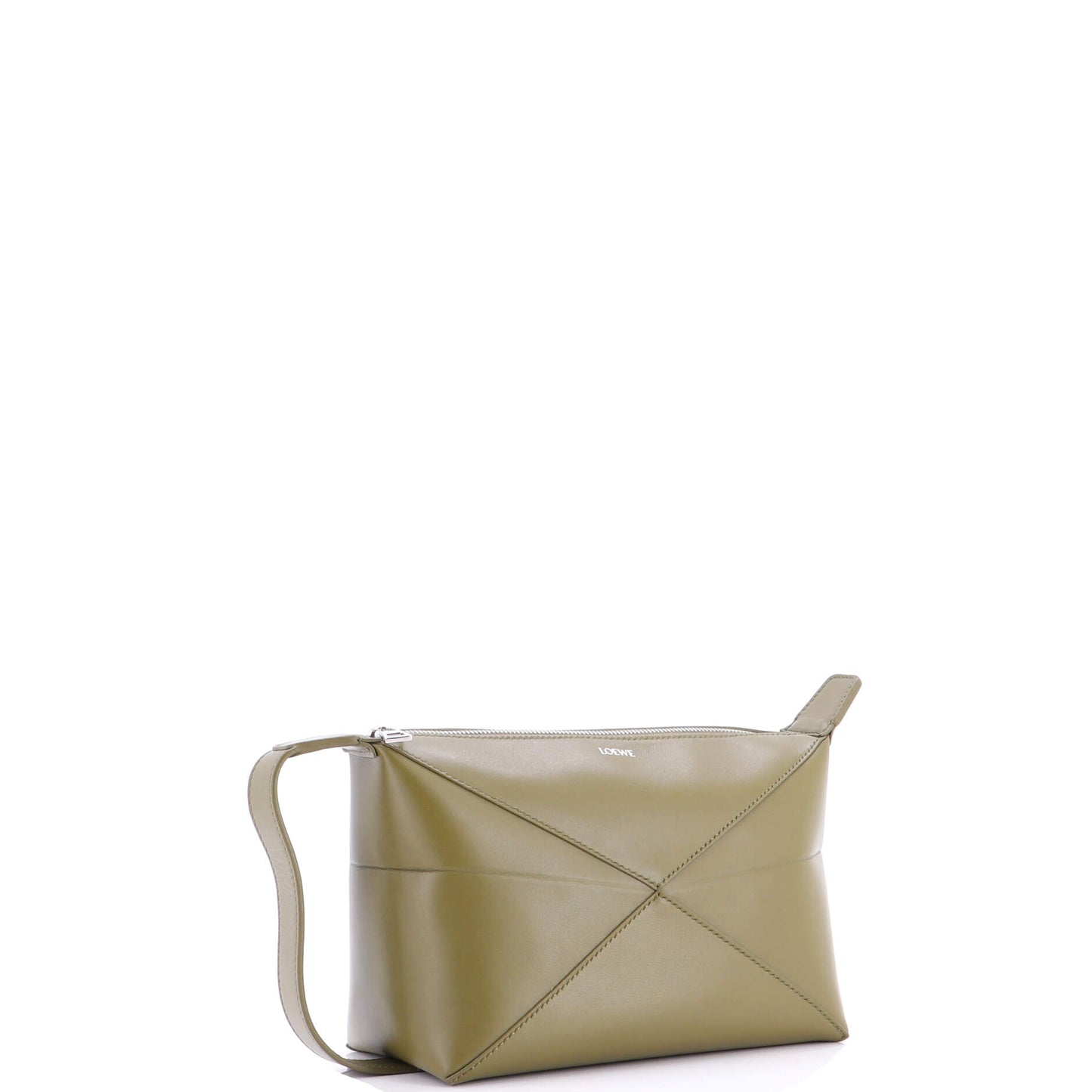 ロエベ パズルフォールド ウォッシュバッグ レザー