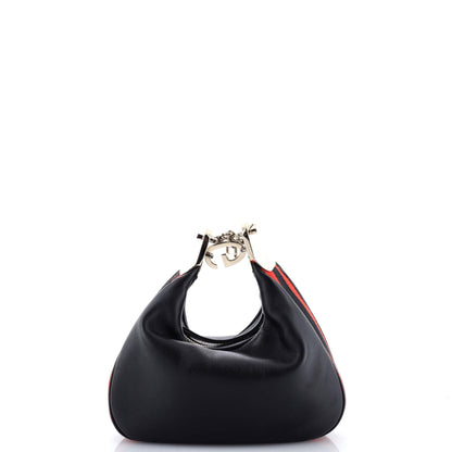 グッチ アタッシュショルダーバッグ レザー スモール