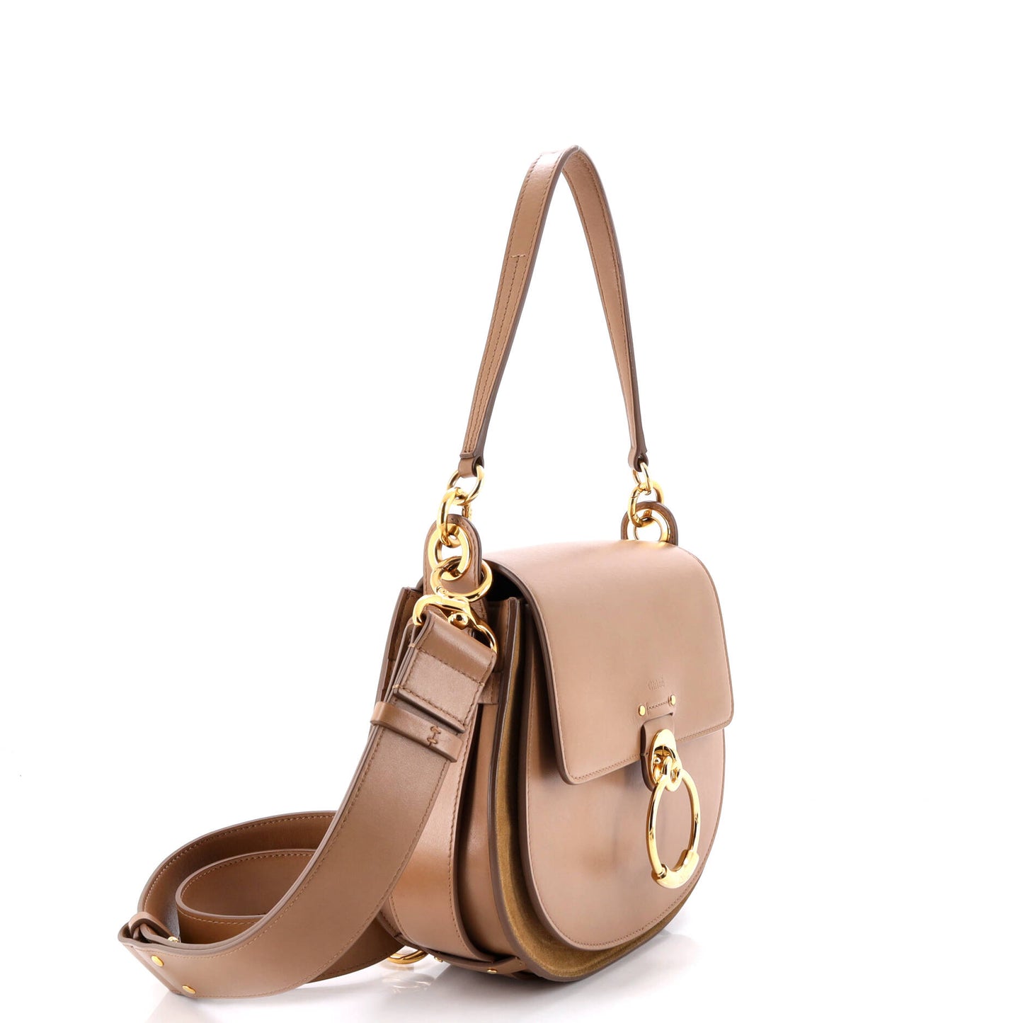 クロエ テスバッグ レザー ラージ