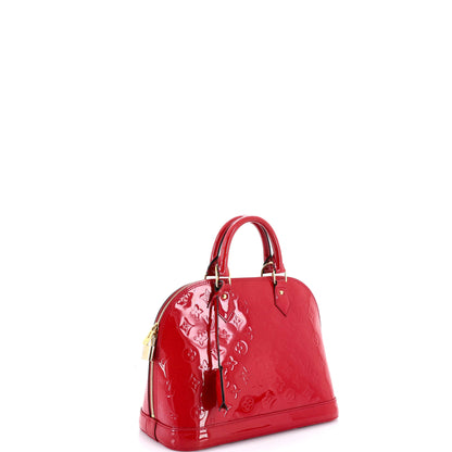 ルイ・ヴィトン アルマ ハンドバッグ モノグラム・ヴェルニ PM