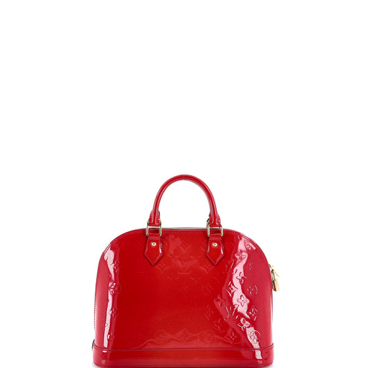 ルイ・ヴィトン アルマ ハンドバッグ モノグラム・ヴェルニ PM