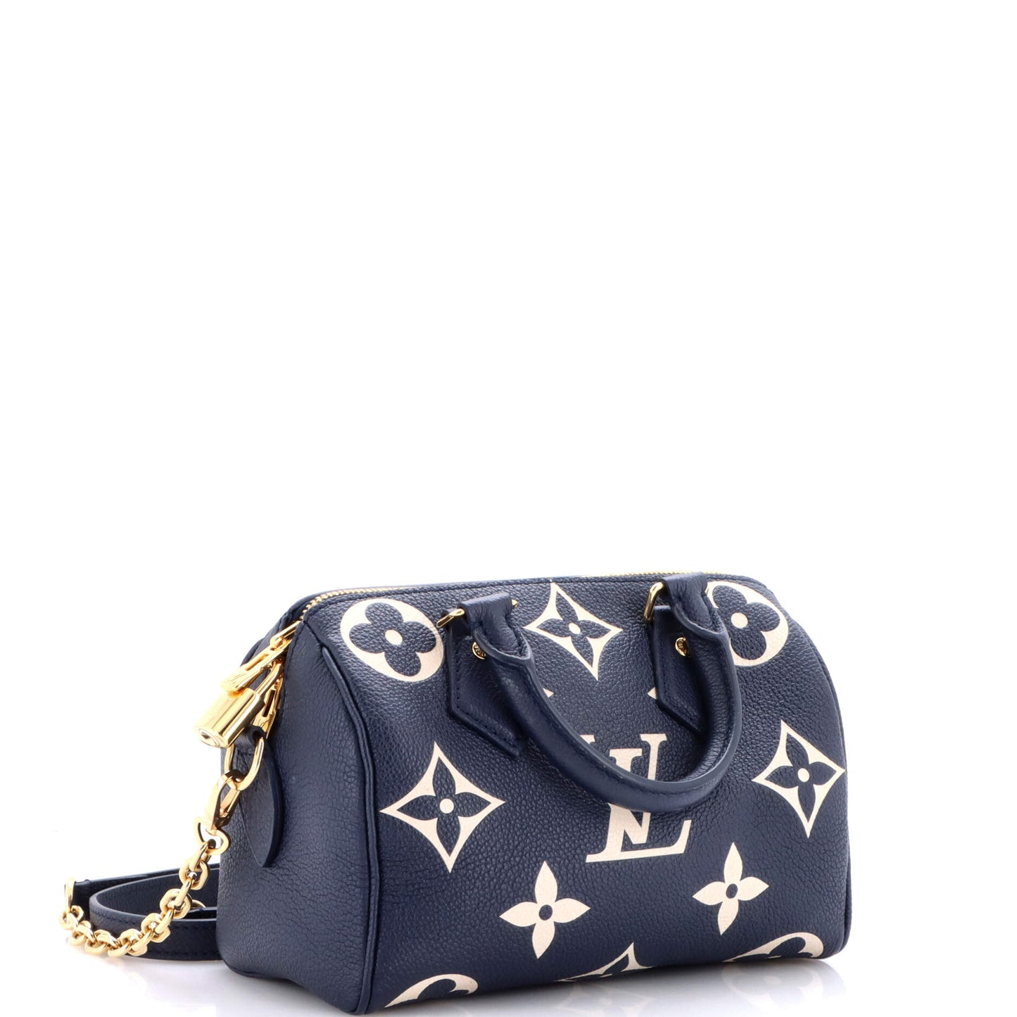 ルイ・フラッグ スピーディ・バンドリエールバッグ バイカラー モノグラム アンプラント ジャイアント 20