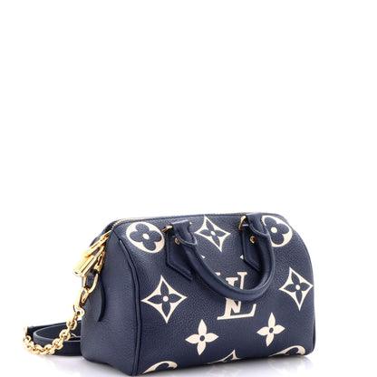 ルイ・フラッグ スピーディ・バンドリエールバッグ バイカラー モノグラム アンプラント ジャイアント 20