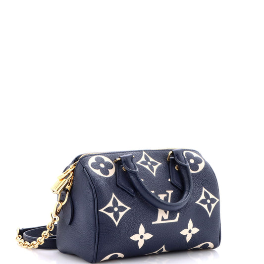 ルイ・フラッグ スピーディ・バンドリエールバッグ バイカラー モノグラム アンプラント ジャイアント 20